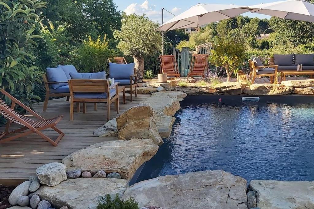 Une Oasis Au Pays De Cezanne Aix-en-Provence Exteriér fotografie